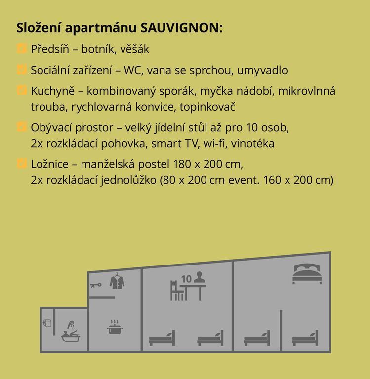Vinarske Apartmany Зноймо Екстериор снимка